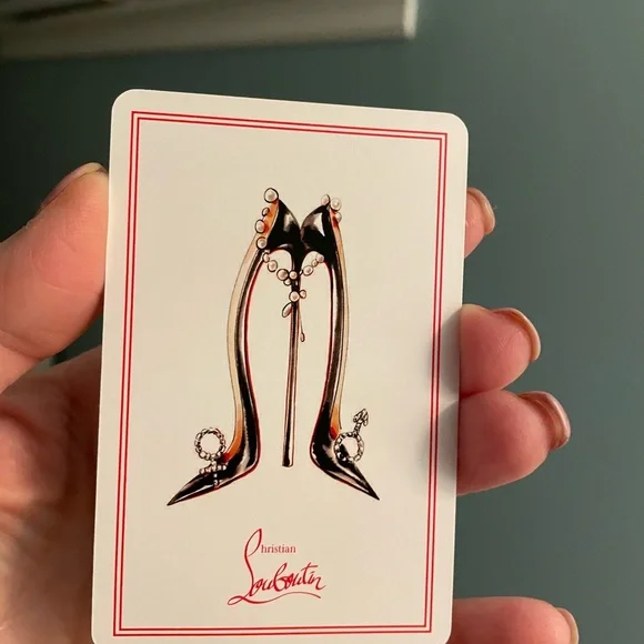 Christian Louboutin Limited Edition Jack of Spades ♠️ Collectors Card. RARE!! - Picture 6 of 6